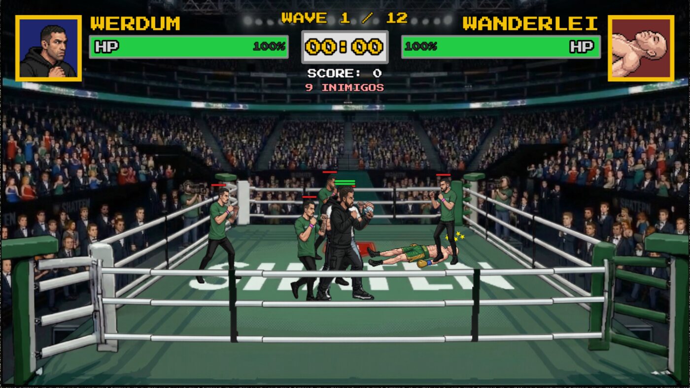 3 Contra Todos — beat'em up do Werdum
